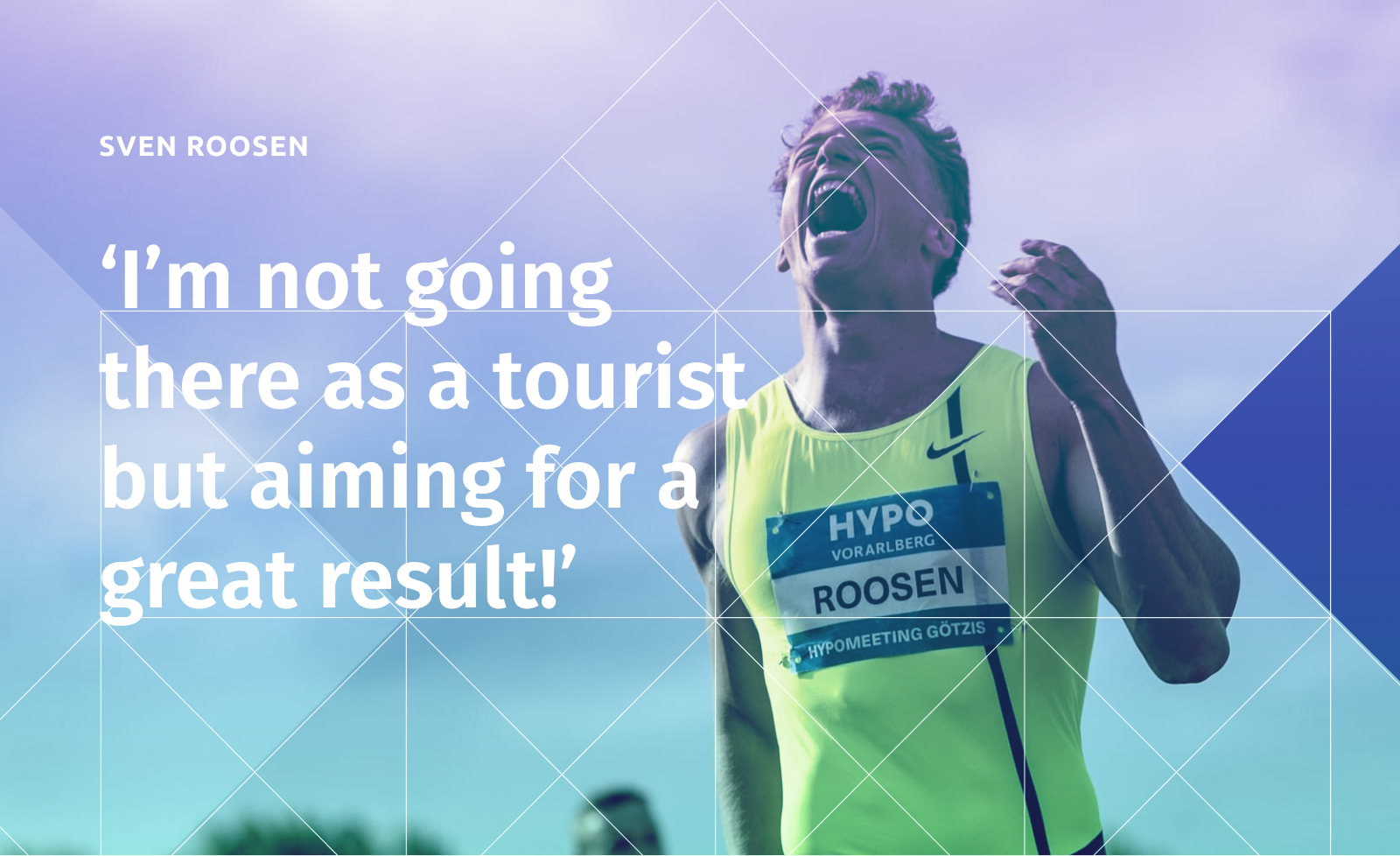 Sven Roosen On the road to Olympic glory Preparing for Paris